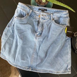 Forever 21 mini Jean skirt
